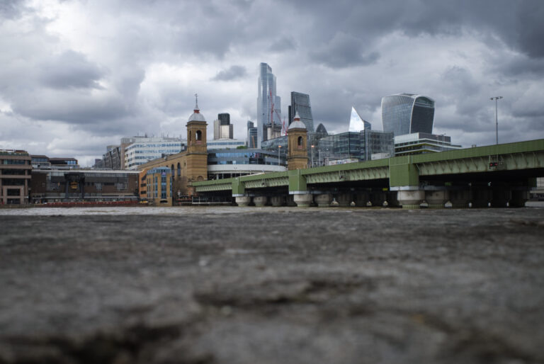 View across the River Thames, London