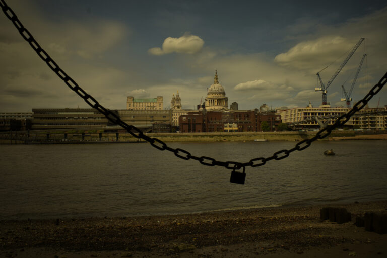 St Paul's Cathedral, London viewed from across the Thames