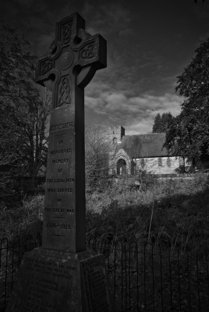 Lealholm Church and war memorial