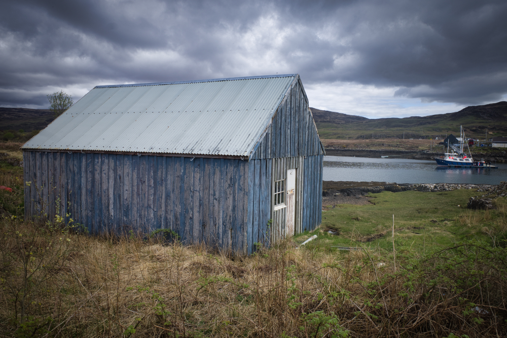 Old shed on Ulva, Scotland