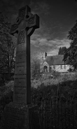 Lealholm Church and war memorial